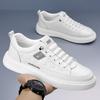 Little White Shoes Men's Summer Breathable Youth Casual Versatile Men's Shoes New Student Pure White Sports Shoes