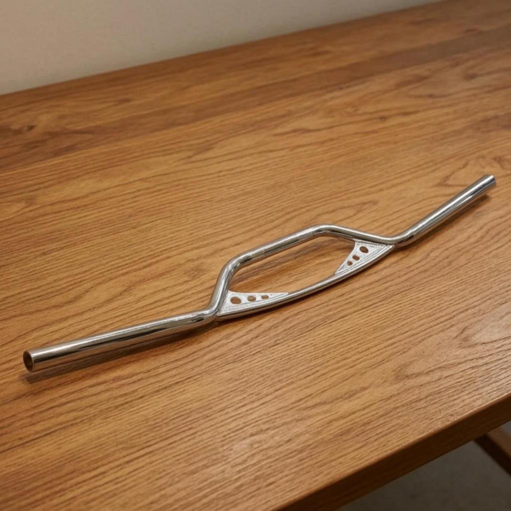 Custom Motorcycle Handlebar Universal with Drilled Center Brace