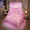 Anti-bug Dome Mosquito Net Lace Bed Canopy Universal Hanging Princess Mosquito Net  Summer