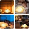 Foldable USB rechargeable LED book light, warm white light, suitable for children's reading