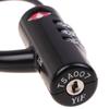 Tsa Customs Lock Overseas Customs Clearance Trolley Luggage Suitcase Backpack Password Lock Padlock With Steel Cable
