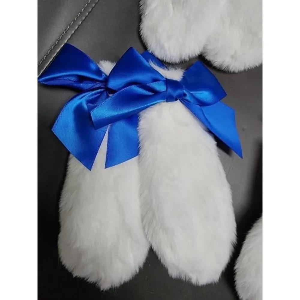 Ribbon Rabbit Ear Hair Claw Clip Set 4 Colors Hairpins Rabbit Supplies Hairpin Set