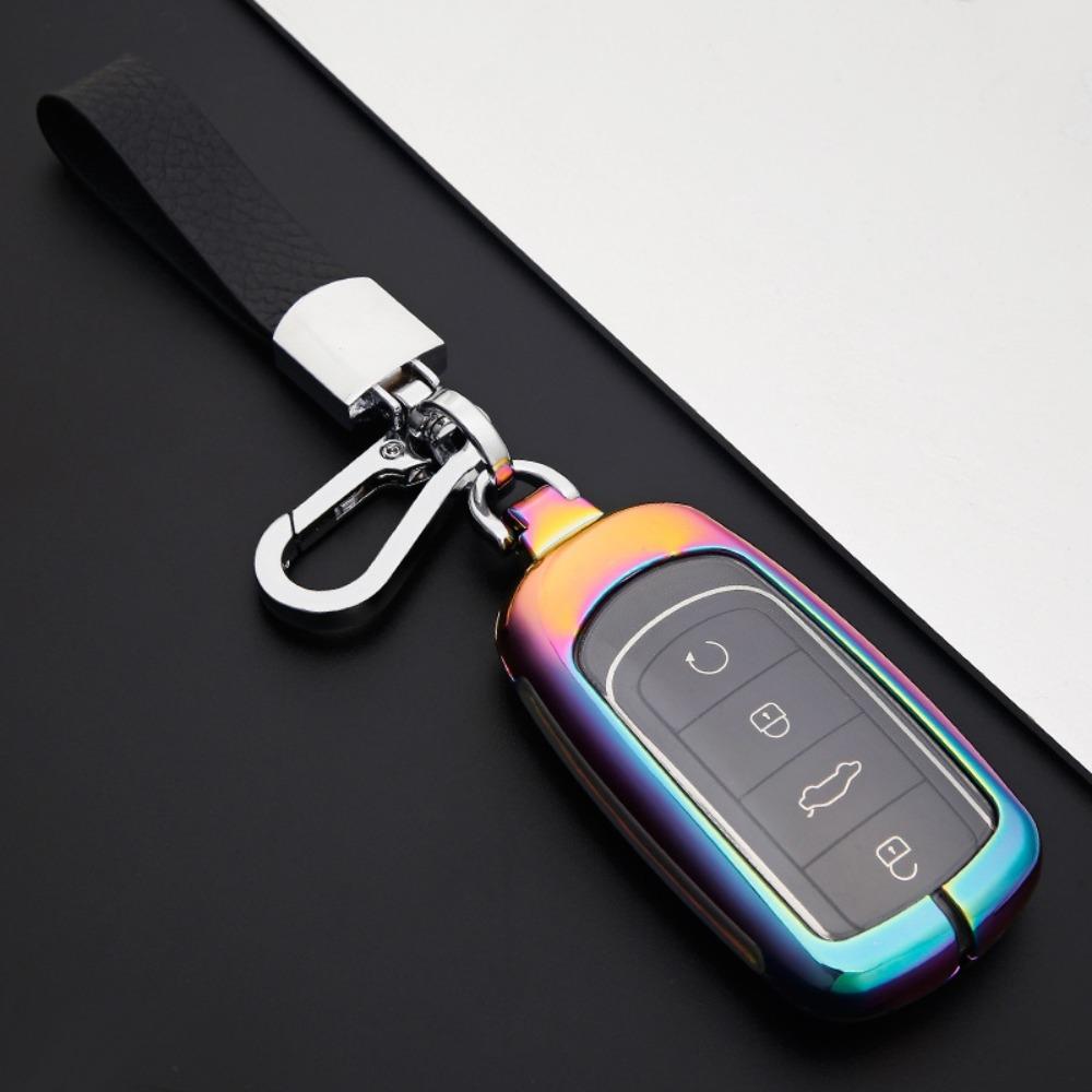 Premium Metal Key Case for Chery Tiggo 8 Plus and Arrizo 5 Plus Cars