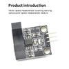 Through-Beam Photoelectric Sensor Infrared Through-Beam Counting Sensor Slot Type Optocoupler Module Board For Arduino/51/AVR/PI
