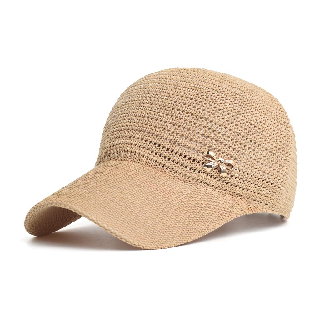 Unisex Hollow-out Design Mesh Baseball Cap Breathable Summer Sun Hat Baseball Cap