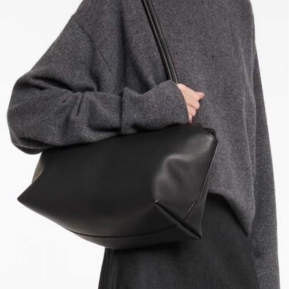 2026 Simple Single Shoulder Bag, Genuine Leather Large Capacity Underarm Bag, Handheld Tote Bag