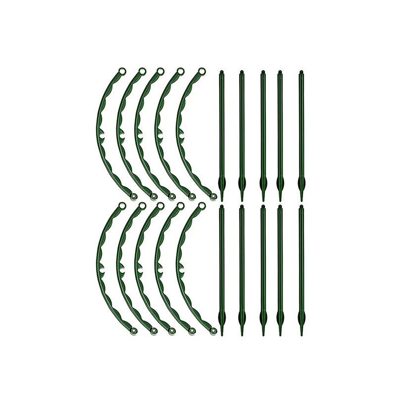 6/8/10pc Can Spliced Plant Support Pile 2 Sizes Single Layer Orchid Rack Multi Meat Sun Flower Support Leaf Rack Garden Accessor