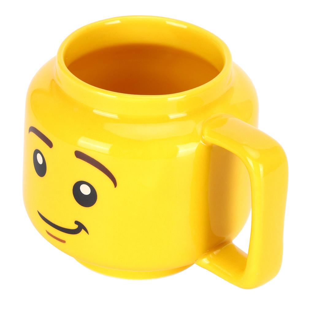 Ceramic Cup Yellow Cartoon Water Cup 300ml Coffee Milk Tea Mug Gift for Home Office