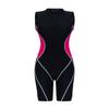 European and American One-piece Sports Swimsuit Women's Zipper Sunscreen Surf Suit Flat-angle Jellyfish Suit Swimsuit Wetsuit