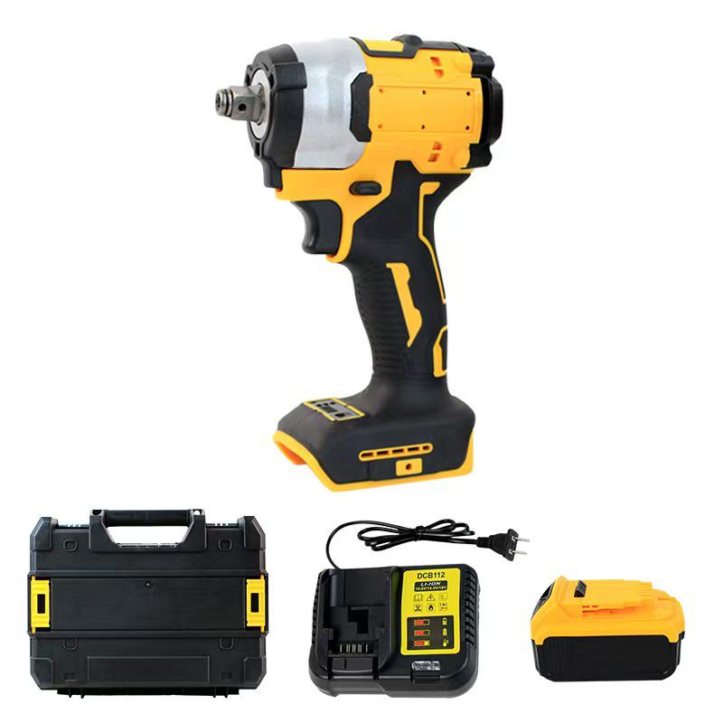 D850 Electric Screwdriver, Compatible with DEWALT Battery, Portable Brushless Impact Driver