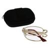 Eye SFR406G450 Reading Suitable for with [Senior Club] Glasses, 4.5mm, Foldable, Portable, Compact, Men, Case, G-406 +4.50
