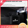Hub Caps For Renault Koleos Duster Megane 2 Logan Clio Auto Interior Accessories Car Trash Can Car Seat Back Door Hanging Storag