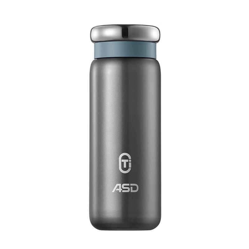 ASD Pure Titanium Vacuum Insulated Water Bottle