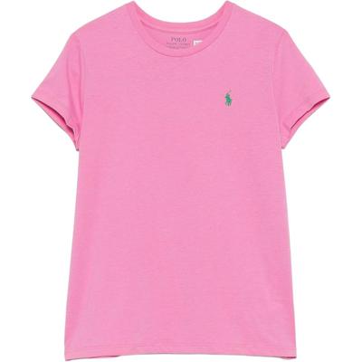 Polo Logo Crew Neck T-Shirt Kids Tops Pink 313833549-081
