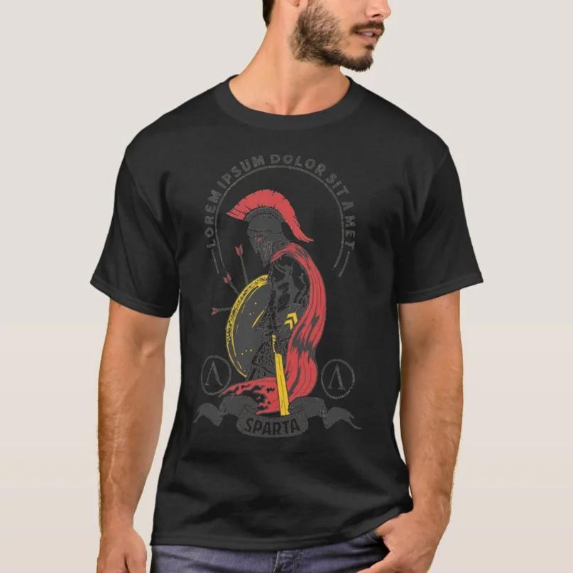 

Sparta Army War History TShirt Short Sleeve Casual 100 Cotton ONeck Summer Mens T Shirt Size S3XL S