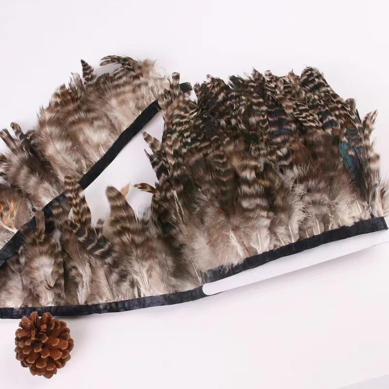 50Pcsdiy Jewelry Accessories Feather Diy Feather Headdress Corsage Hat Shoes Handicrafts Decorative Materials