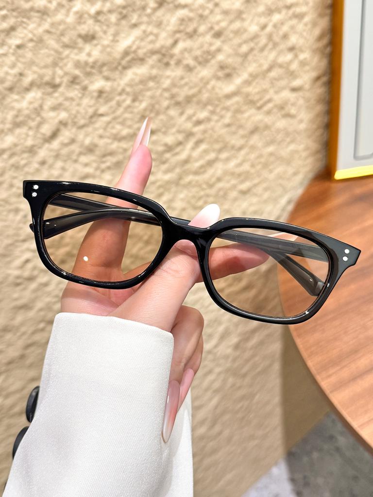 1Pc Fashionable Women's Cat-Eye Frame Sunglasses Casual Versatile Fashion Item Suitable for Outfits, Vacations, Outdoor Activiti