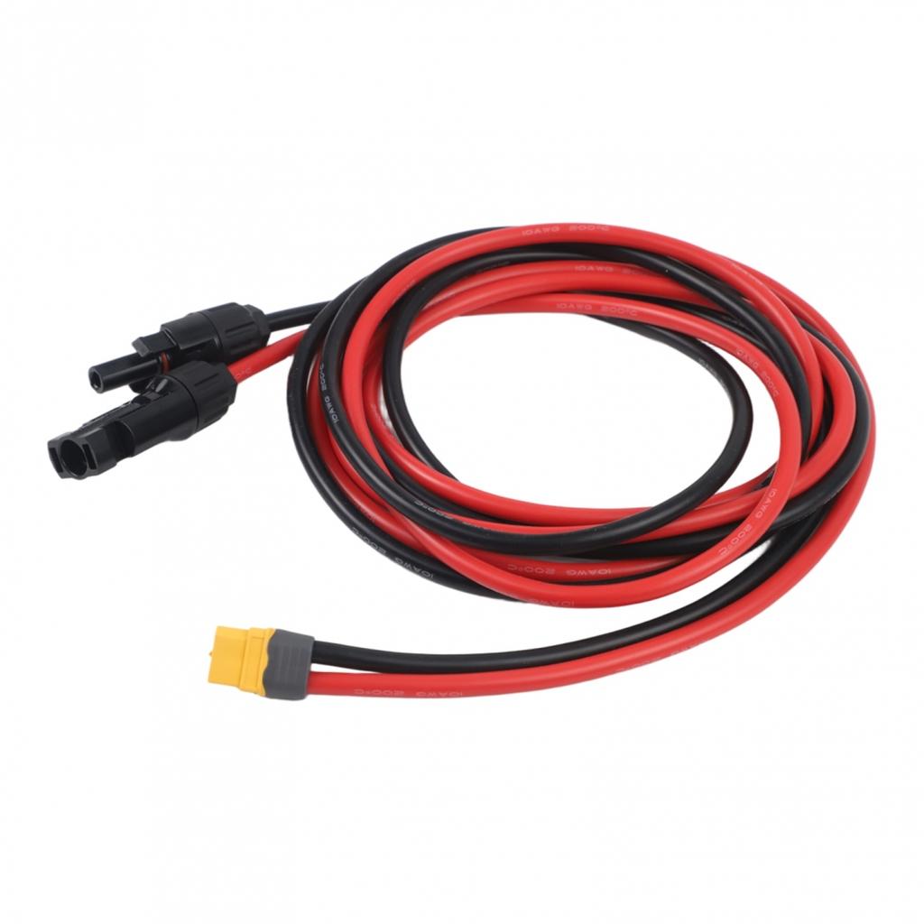 10AWG Tinned Copper Wire Solar Extension Cable High Current Efficiency