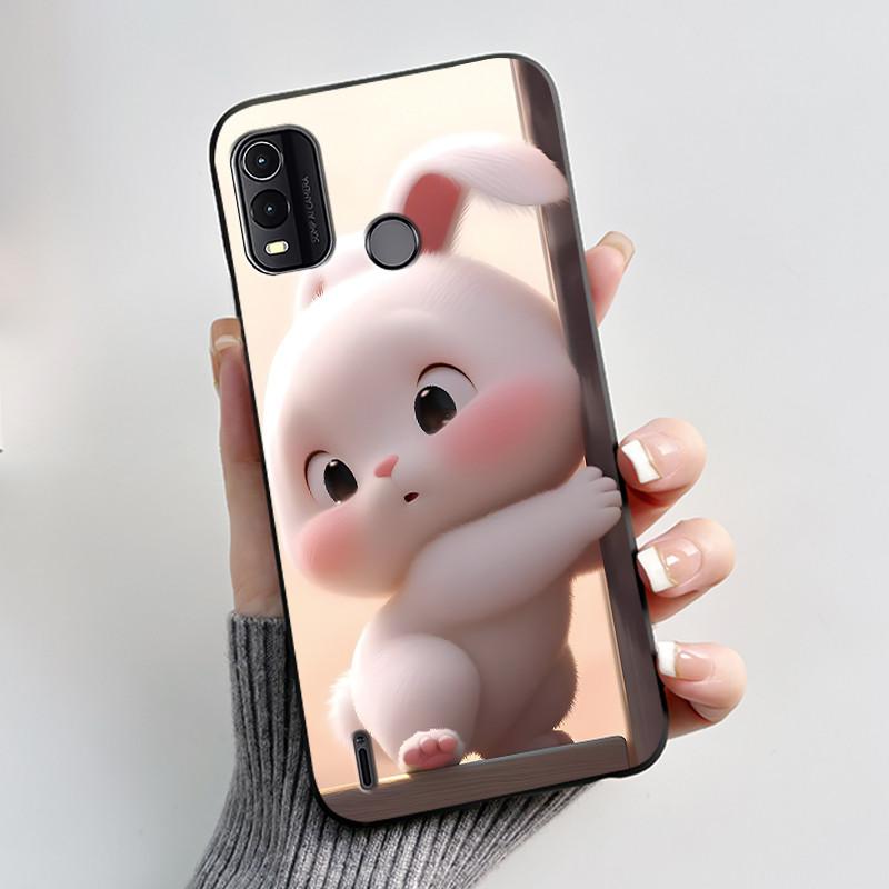 Custodia carina per Nokia G11 Plus / Nokia G11 / Nokia G21 Fundas Guscio Stampato Cover Protettiva Silicone Morbido Cartone Animato Custodia per Telefono