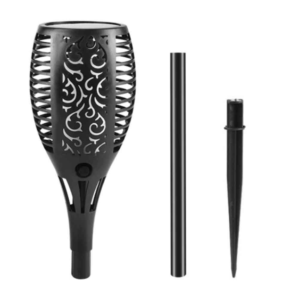 Lampada da Giardino a LED Solare, Torcia a Fiamma