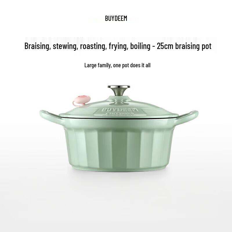 Beiding 25cm Enamel Cast Iron Casserole Pot