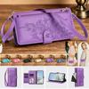 Fashion Long Lanyard Flip Leather Phone Case For iPhone 17 Pro Max 17E 16 Plus 15 14 13 12 Zipper Wallet Card Back Cover Coque