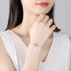 Shengli S925 Sterlingsilber Hirsch Armband, Schmuck für immer mit dir, Einfaches Weihnachtsgeschenk für Frauen
