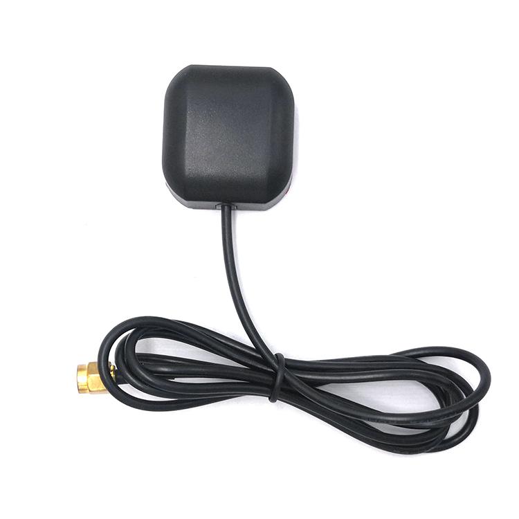 38*36mm Gps car navigation positioning mouse shell external antenna GPS/GLONASS dual touch positioning external antenna SMA-J