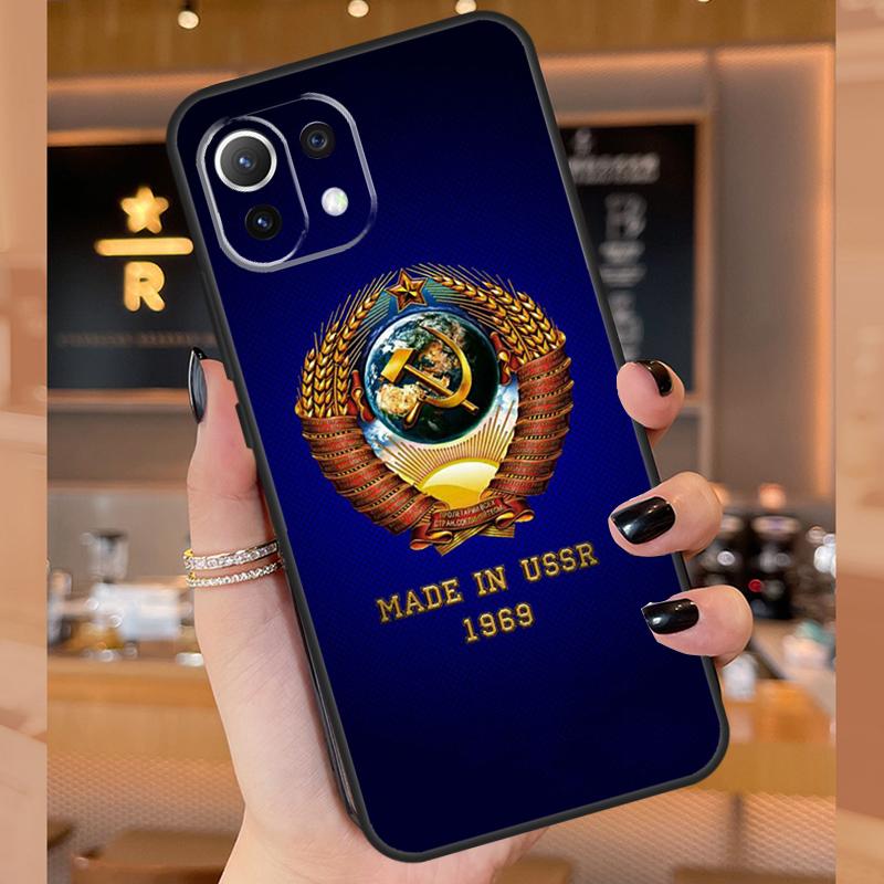 Soviet Union USSR Flag Case For Xiaomi 15 Ultra 14 13T 14T 15T Pro 17 Pro Max POCO F8 F7 F5 F6 X3 X5 X6 X7 Pro Cover