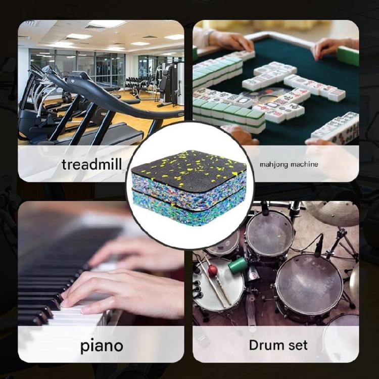 Soft Shock Absorption Mat Treadmill Anti Vibration Floor Protectors Exercise Equipment Mat Treadmills And Speakers