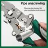 Heavy-duty Industrial Wire Stripper with Crimping, Cutting, and Twisting Functions - Integrated Structure, Foldable Design