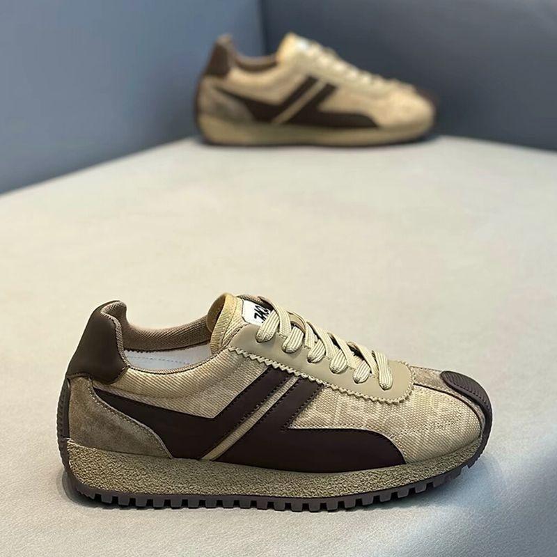 Designer Men Sneakers Luxury Platform Running Shoes Male Fashion Non-slip Sport Shoes Thick Soles Breathable Men Tenis Shoes New