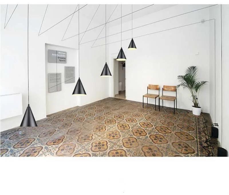 Simple Modern Retro Industrial Style Three-head Chandelier Led Wrought Iron Chandelier Bedroom Kitchen Living Room Lighting