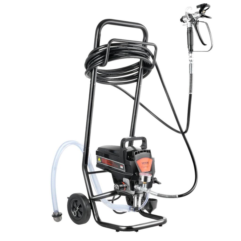 Stand Airless Paint Sprayer, 950W 3000PSI High Efficiency Electric Airless Sprayer With Cart, Fine And Even Painting Effect, Paint Sprayers for Home