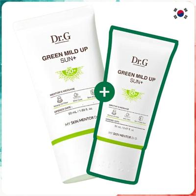 Green Mild Up Sun Cream Plus 50 Ml × 2