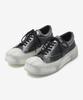 [WETHEROAD] Bread Dirty Scratch Preppy Sneakers Black WTRD3140