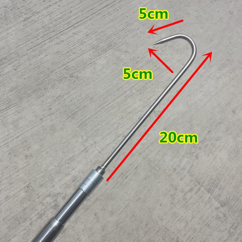 Stainless Steel Telescopic Long Reach J-Hook