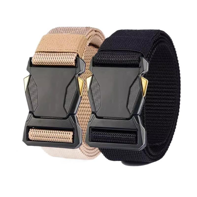 Men's Fashionable Versatile Outdoor Buckle-Adjustable Elasticated Belt