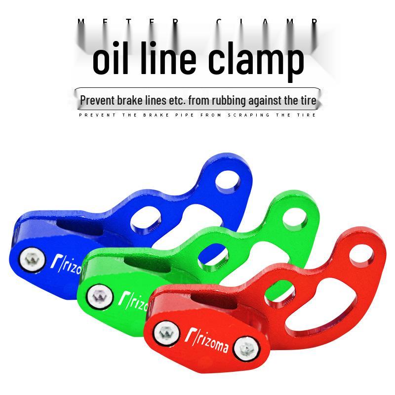 

Universal Aluminum Alloy Motorcycle Oil Pipe & Wire Clip Bracket Oil Pipe Clip фиолетовый