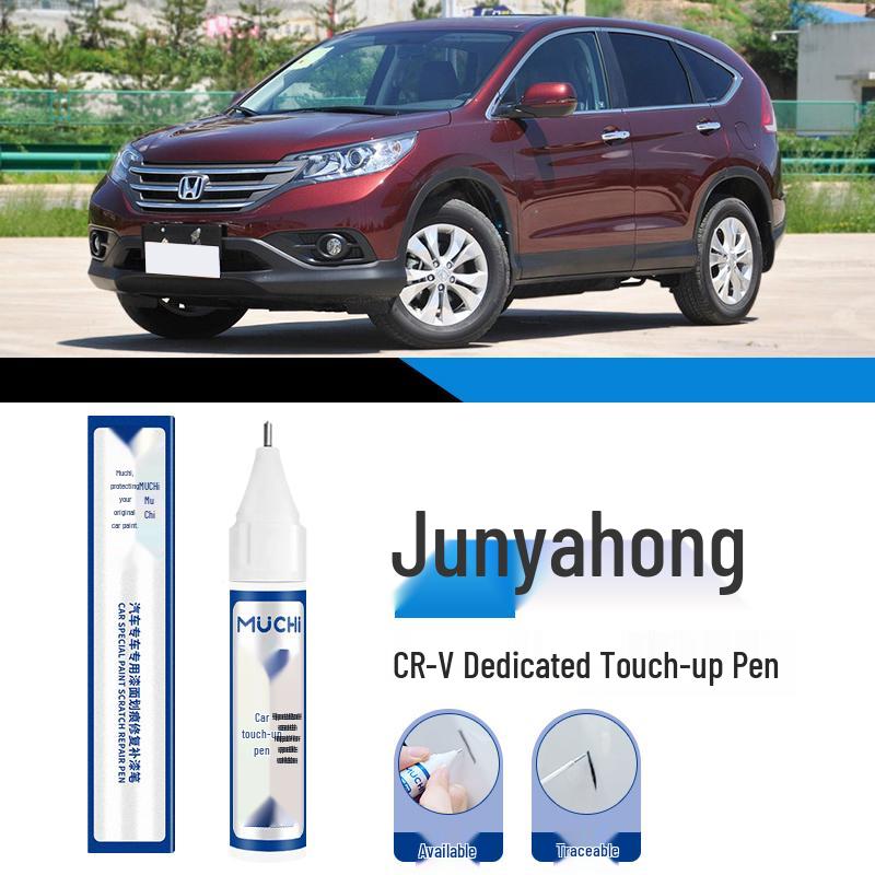 CRV Crystal White Pearl & Black Touch-Up Paint Pen for Car Scratches