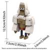 Beliebtes Cartoon Anime Regulars Show Baustein Set, Bensone Popos Mordecain Muskelmann Schreibtisch Dekoration Modell Geburtstagsgeschenk