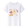 Casual Cartoon Minnie Summer Blouses T-shirt White 2000s Tees Tshirt Mickey Mouse Tops Oversized Clothes Unisex