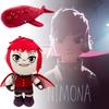 Nimona Monster Girl Plush Toy Doll Anime Collectible Figure