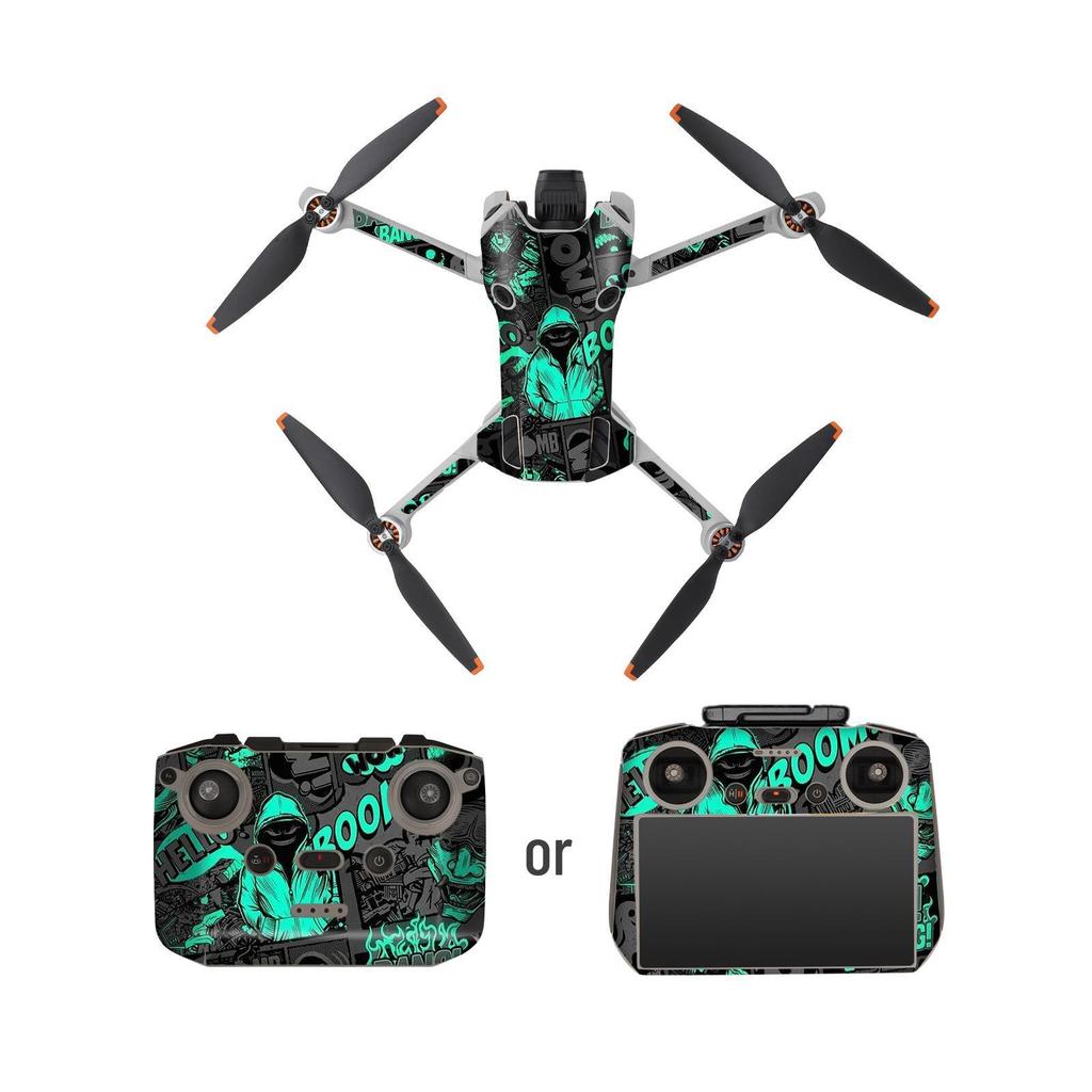 Sunnylife Mini 4 Pro Arm & Body Protective Stickers for RC 2 Controller