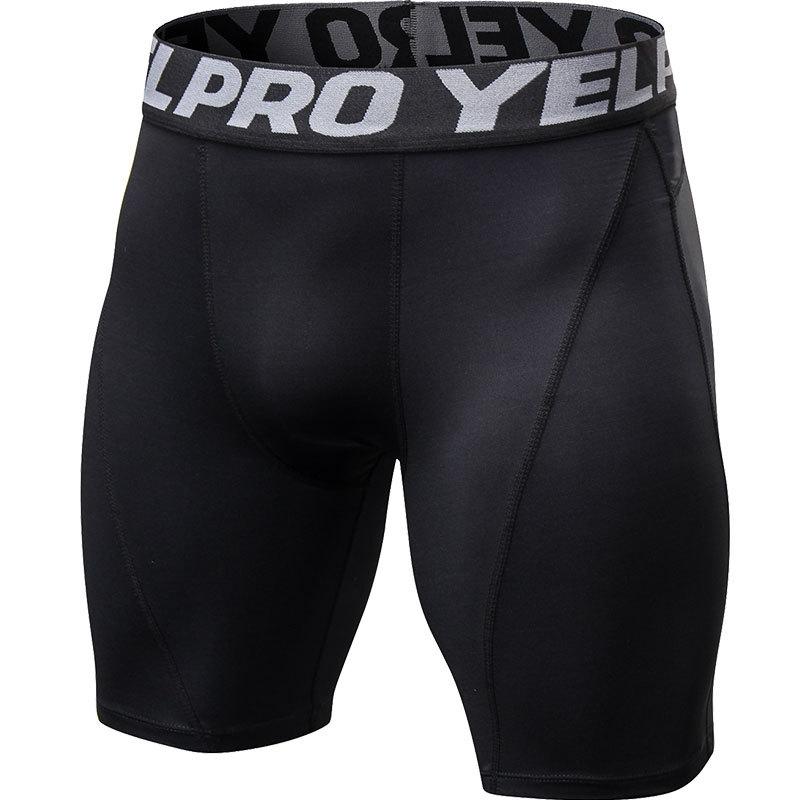 12 Colors Running Shorts Men's Short Trousers Quick Dry Leggings Fitness Training Bottoms Jogging Compression Home Gym Shorts
