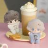 POP MART DIMOO Crush On Coffee Series Plush Keychain Pop Mart Gachapon Blind Box Figure Plastic Model Premium Toy PVC Soft Vinyl Original Character