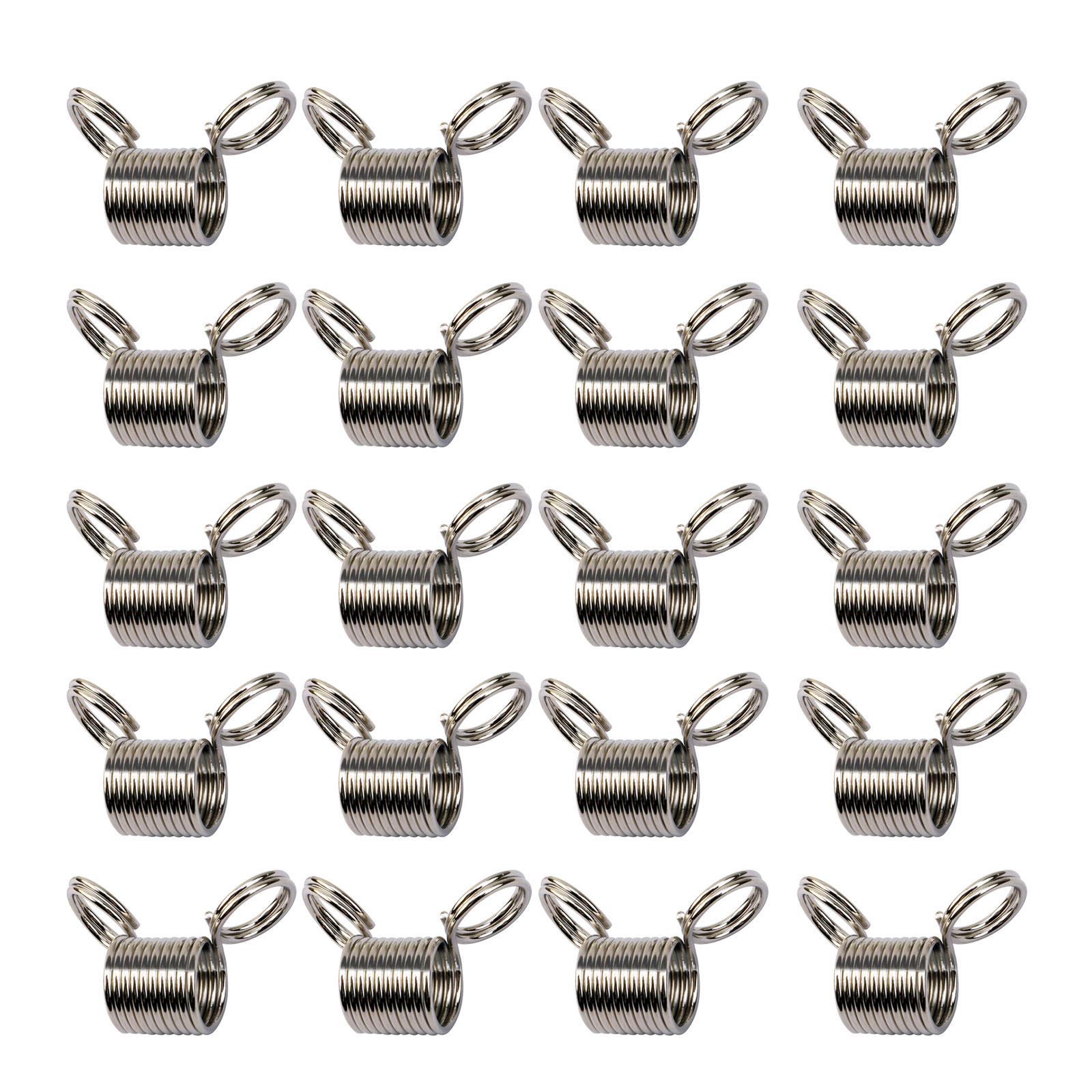 

20 упаковок, легкий зажим для бусин, прочный инструмент ручной работы, инструменты для изготовления ожерелья, материал из сплава для длительного использования S