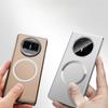 For Huawei Honor Magic V3 VS3 Metallic Paint Magnetic for Magsafe Frameless Hard PC Case for Honor Magic V3 V2 VS2 Wireless Charging Protect Cover