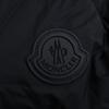 MONCLER PALLARDY/Paradise Back Logo Bi-Color Hooded Down Jacket 1 blackUsed