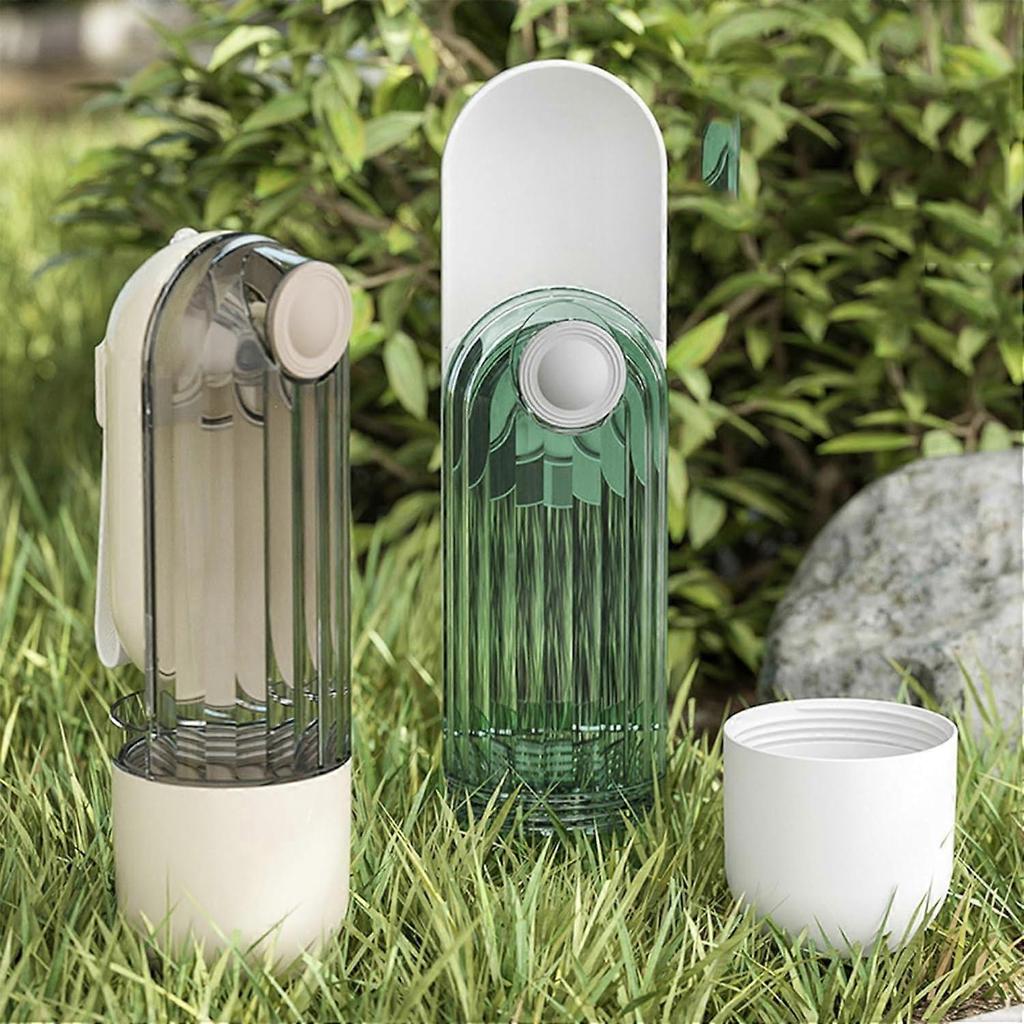 Pet Dogs Water Bottle,Foldable 2 in 1 Portable Pet Puppy Travel Leak Proof Drinking Dispenser Feeder bowl Water with Food Container